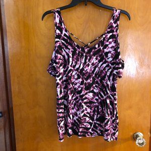 Rock & Republic Cold Shoulder Top